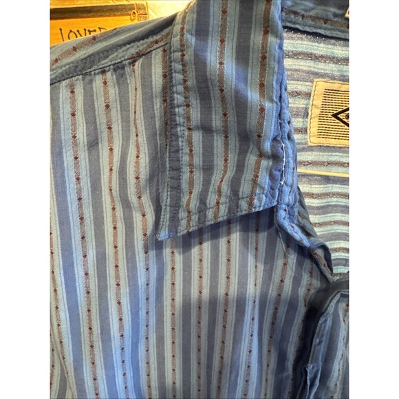 Vintage Levi's Diamond Label Men's Medium Button Up Shirt - Picture 4 of 6